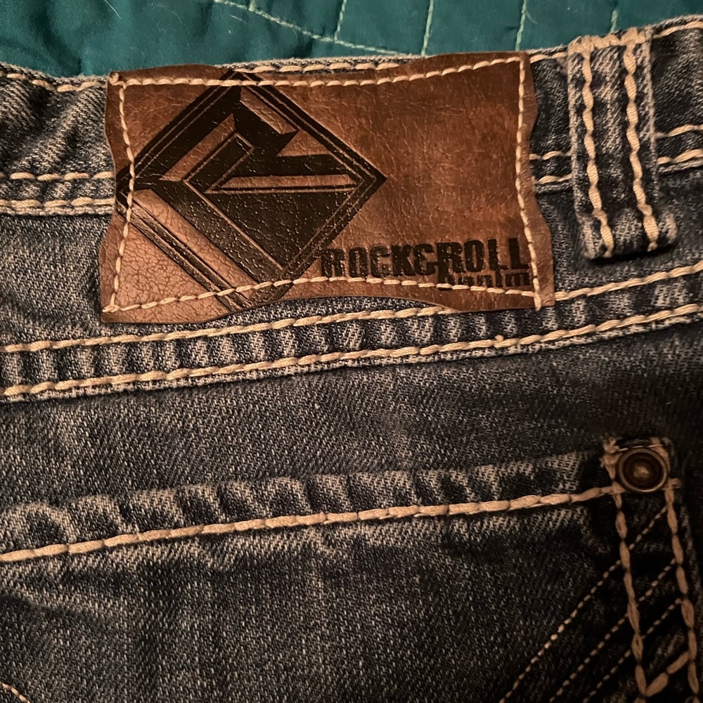 Rock & Roll blue jeans